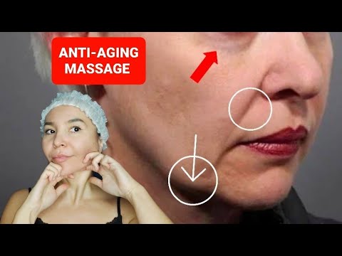 Full Face massage, anti-aging massage,  anti-wrinkle massage, lifting massage