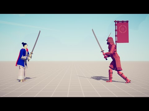 ATOMIC SAMURAI vs EVERY UNIT - Totally Accurate Battle Simulator TABS