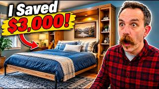 Turning a Small Spare Room Into a Multi-Functional Space (DIY Murphy Bed)