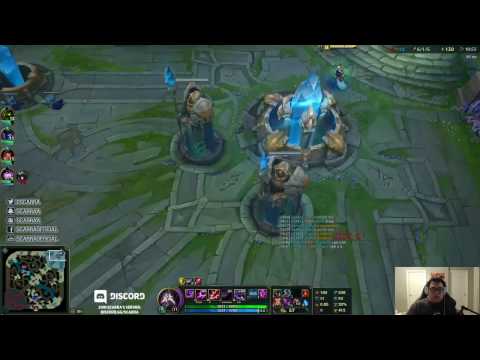 S6 Challenger Ranked Gameplay    Scarra as Kassadin vs Karthus Mid