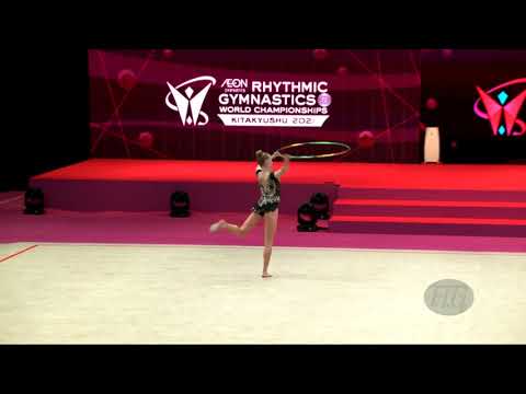 SOKOLOVA Anna (CYP) - 2021 Rhythmic Worlds, Kitakyushu (JPN) - Qualifications Hoop