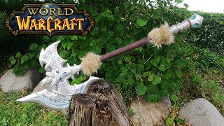 Casting Shadowmourne Axe From World of Warcraft