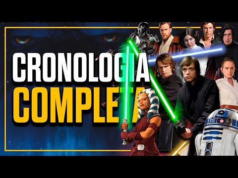 TODO STAR WARS en ORDEN CRONOLOGICO (Actualizado 2024, The Acolyte)