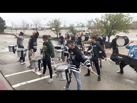 MBI Indoor Percussion 2022 - Show Segment In the Lot - Dayton Mall
