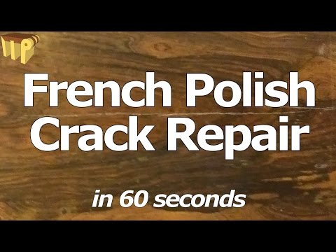French Polish Crack Repair - 60 second series