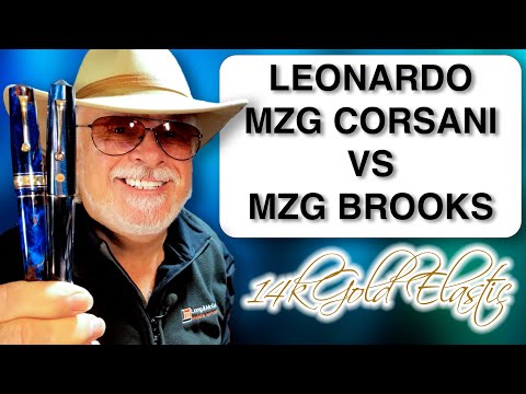 Leonardo Momento Zero Grande Corsani vs MZG Jonathan Brooks Fountain Pen