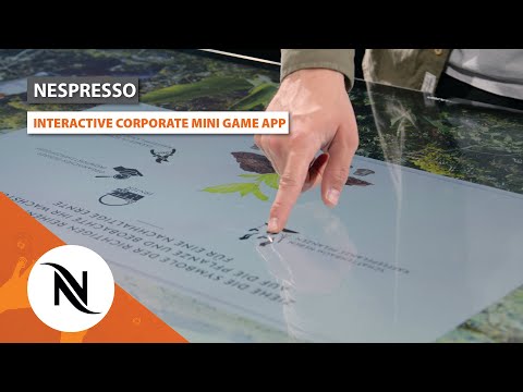 Touchscreen Software Puzzle Game for Nespresso
