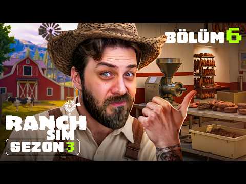 DEVASA ÜRETİMHANE KURDUK! | RANCH SIMULATOR | S3 B6