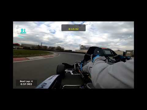 Best lap Karting des Fagnes, Mariembourg, iame x30