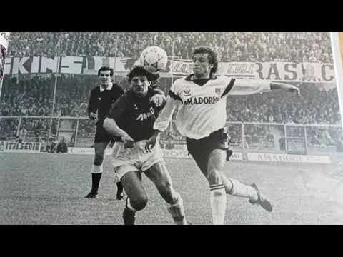 amarcord tifo derby Cesena-Bologna serie A 1990-91 curva ultras striscioni manichino - 3 marzo 1991