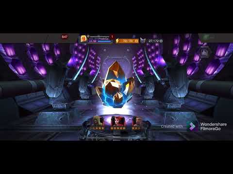 10x greater gifting crystals, and crystal opening, MCOC, lucky or nah??
