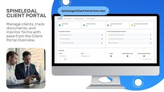 Welcome to the Client Portal Overview of SpineLegal! 🎯