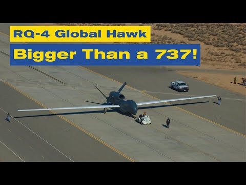 Do You Think Drones Are Small?  Discover the RQ-4 Global Hawk