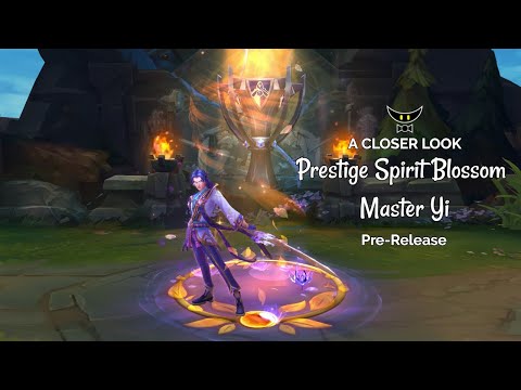 Prestige Spirit Blossom Master Yi (Pre-Release)