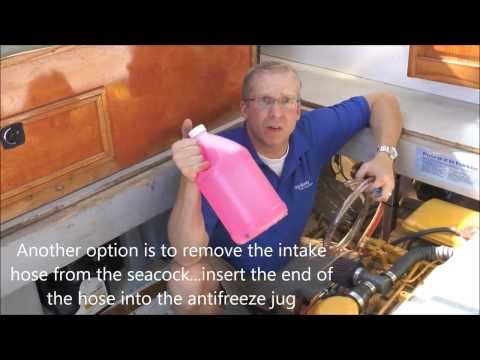 Winterize a Jabsco Washdown Pump