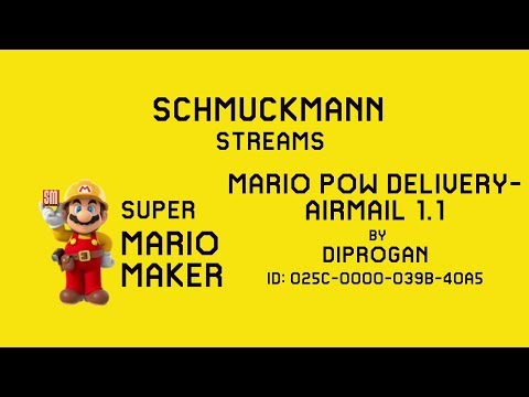 Mario POW Delivery - Airmail 1.1 by DIProgan - Super Mario Maker