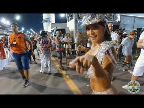Doidrone no Ensaio técnico da escola de Samba Independente