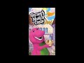 Opening Closing To Barney S Musical Castle 2001 VHS