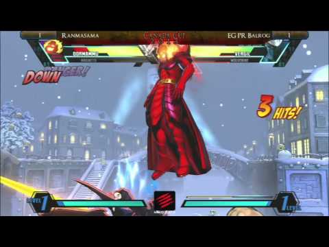 CC2013 UMvC3 - Ranmasama (MAG-DOR-HAG) vs EG PR Balrog (WOL-DRD-VER)
