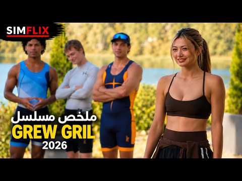 طالبة جديدة كتدخل لفريق ديال التجديف عامر بالشباب الوسيمين 🚣‍♂️😍… وكتلقى راسها وسط الحب والغيرة! ❤️🔥