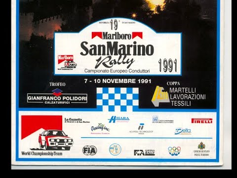 1991 19° Rally San Marino : Gottarelli - Lolli Ceroni