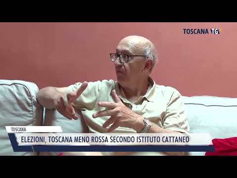 2022-08-10 TOSCANA - ELEZIONI, TOSCANA MENO ROSSA SECONDO ISTITUTO CATTANEO