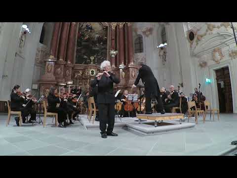 Konzert Mozart Flötenkonzert Luzern 28 10 2023 Jesuitenkirche Mozart flute concerto
