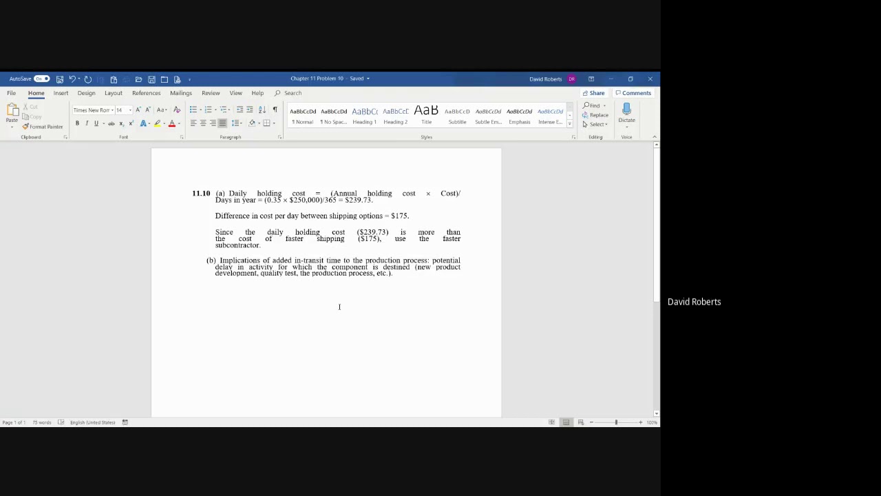 Chapter 11 Problem 10