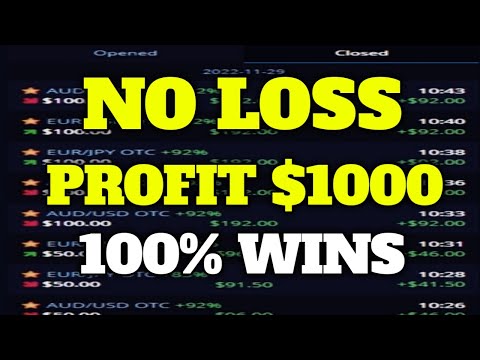 No Loss Profit $1000 - 100% Win || Best Pocket Option Strategy 2023