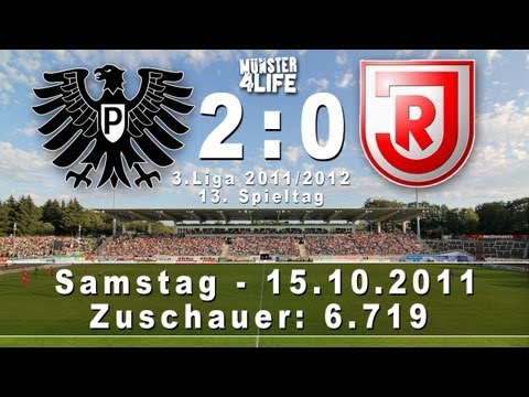 3.Liga SC Preußen Münster vs. Jahn Regensburg 2:0 - 15.10.2011 (Münster 4 Life)