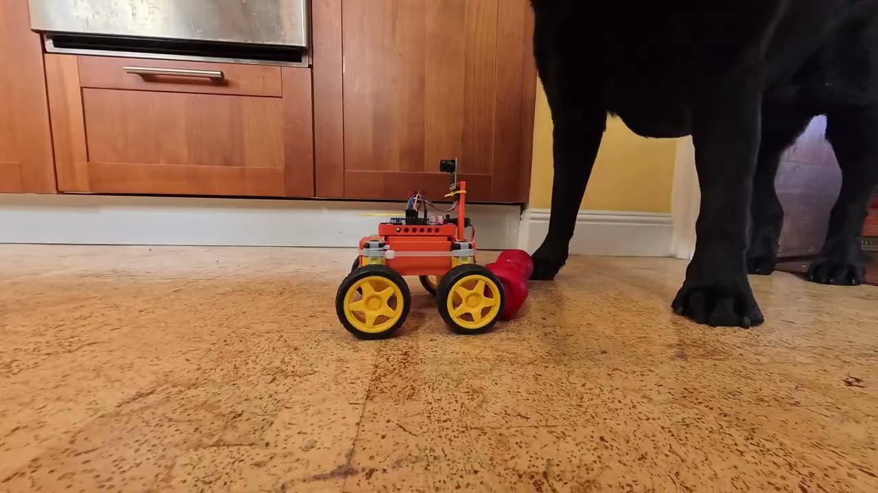 Seervo, an LLM powered ESP32 Robot