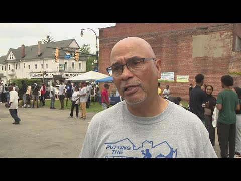 Annual Putting The Neighbor Back In the Hood event held in Buffalo