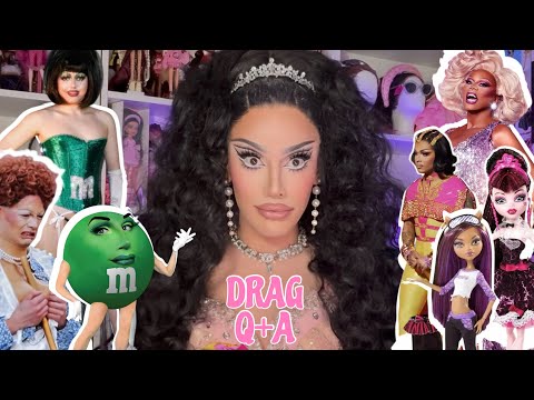 GET READY WITH ME Q+A / Drag Race Tea, Season 18, Doll Collection 