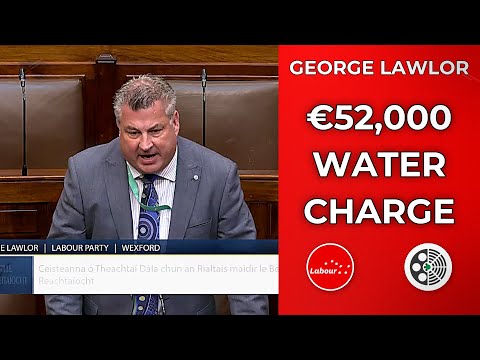 George Lawlor: Urgent plea over €52,000 water charge for club