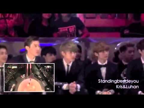 Big Bang & EXO's Reactions to Troublemaker & INFINITE's Performance @ 2013 MAMA