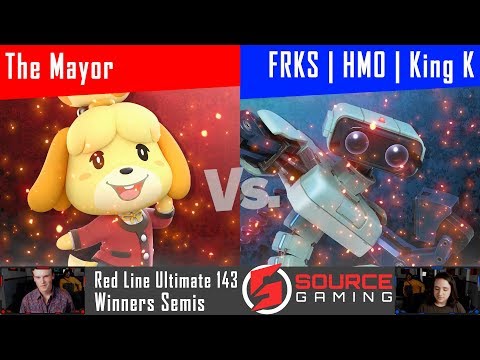 Red Line Ultimate 143 - Winners Semis - The Mayor vs FRKS | HMO | King K