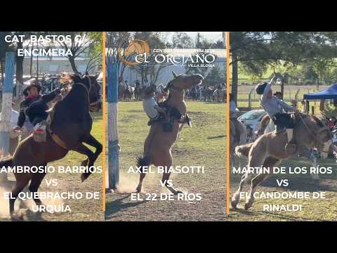 Jineteada El Orejano | Bastos C/Encimera: A. Barrios, Biasotti y Ríos | 4/10/26