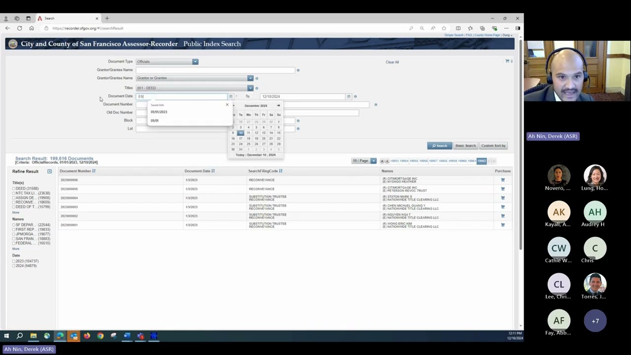 Recorded Document Preview Service