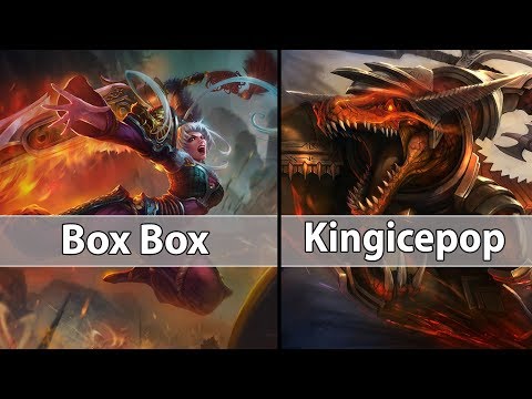 [ Box Box ] Riven vs Renekton [ Kingicepop ] Top - Box Box Riven Montage Comback