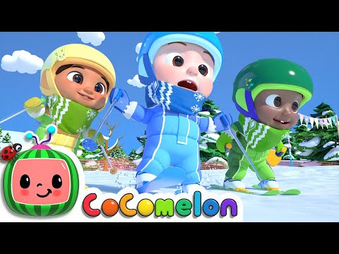 滑雪歌｜科美隆童謠和兒歌。 (Ski Song | CoComelon Nursery Rhymes & Kids Songs)