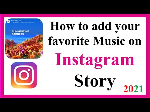 How to add Music to Instagram Story New Method 2021