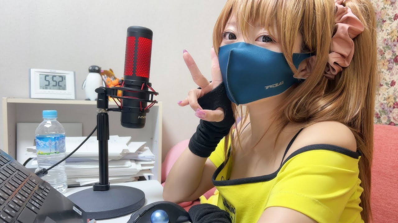 【クリムゾン先生漫画】アシスタントしながら生配信【霧島みずき】