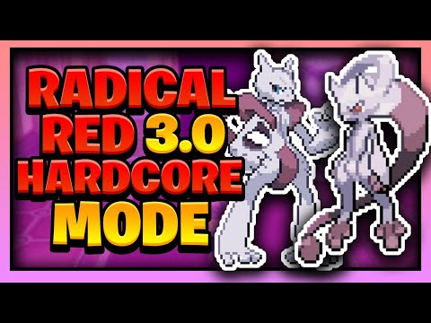 Can I Beat Pokemon Radical Red NEW 3.0 HARDCORE MODE...