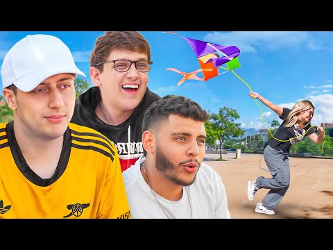 INTENTAMOS VOLAR COMETA🪁(EFECTIVAMENTE SALIO MAL🥲) ft. ​⁠LA TRIPLE P Y ROMAN || La Parce