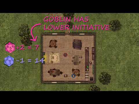5 minute d&d basic combat tutorial