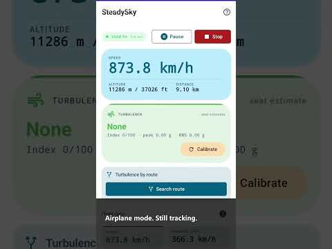 SteadySky Turbulence Tracker video thumbnail