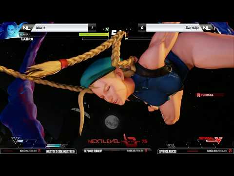Top 4 Finals ft. Idom, Di3mini0n - NLBC v.75 - Street Fighter V [1080p/60fps] HD