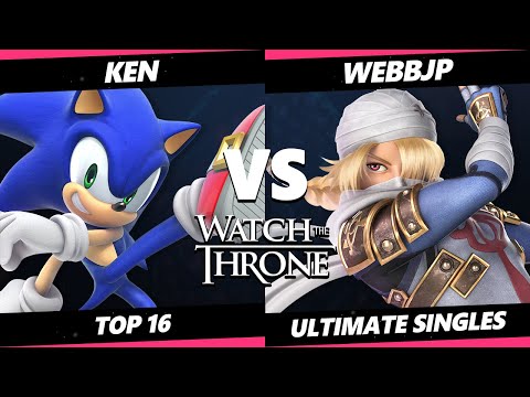 WTT 2023 - KEN (Sonic) Vs. WebbJP (Sheik) Smash Ultimate - SSBU