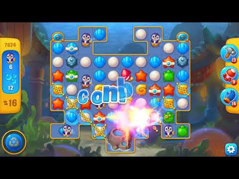 Fishdom level 7824 / Фишдом уровень 7824