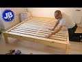 How To Make Your Own Wooden Bed Frame Super King Size DIY